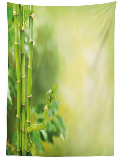 ABAKUHAUS Spa Tafelkleed – 140x240 cm – Satijnmix – Groen