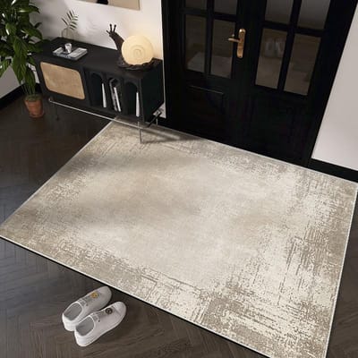 Moderne lichte luxe entreemat entreemat huishoudelijke deurmat absorberende antislipmat stofvrij tapijt 40 * 60Cm imitation cashmere