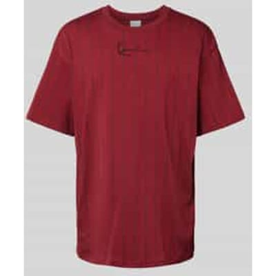 T-shirt met labelstitching