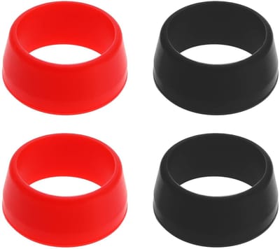 JHUBERS- Zadelpen Waterdicht - 4x Zadelpen Rubber Ring - Siliconen - Antislip - Hoge Compatibiliteit - Diameter 25-30mm - Zadelpenhoes