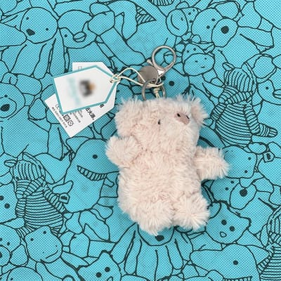 Golfbal Pluche Sleutelhanger, Capybara Sleutelhanger, Volleybal Pluche Speelgoed, Nijlpaard, Schildpad Pluche JC Tas Charms