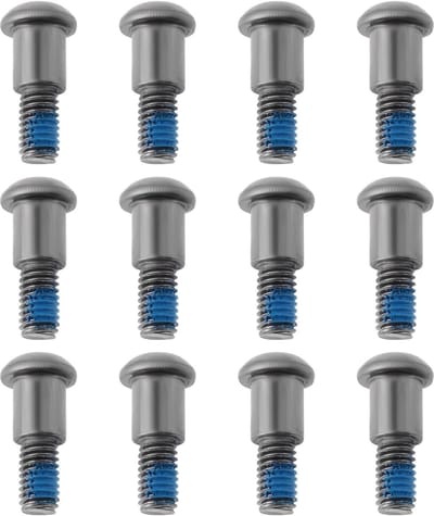 Dailygoods- Asschroeven 12 stuks M3x4x10 mm - Zeskantkop - Incisie Kingpin - Compatibel met Axial SCX10 AR44 - Vanquish F10 H10 - Hoogwaardig staal - Modelbouwschroeven