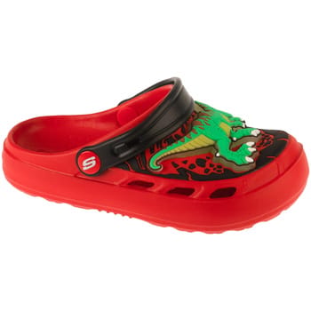 Skechers Foamies: Swifters - T-Rex-Brights, voor een jongen, Rood, Slippers, maat: 27