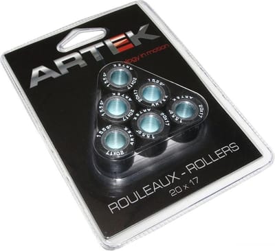 Galet rouleau de variateur Artek pour Scooter Kymco 125 Downtown 2009 à 2020 Neuf