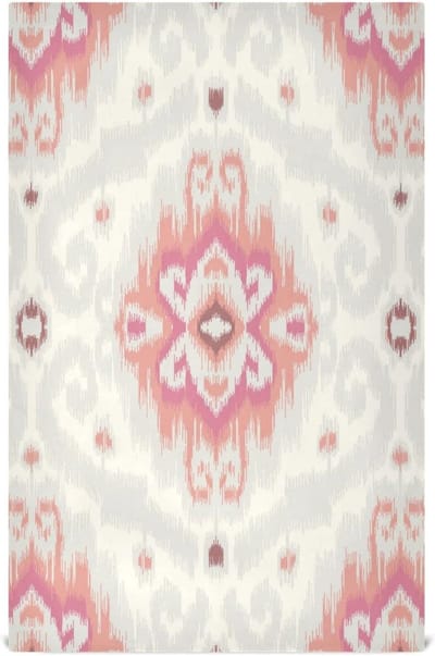 Dienbladen Set - Keukendoeken Theedoeken - Keuken Opruimen - Zijdeglans Polyester - 71 x 46 cm - Roze Boho