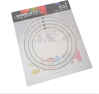 Drum Dempers Ringen - Drum Demper Set - Stil Drummen - Efficiënte Ruisdemping - 4 Stuks - Wit