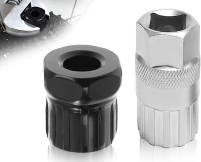 Set van 2 Fietscassettes en Versnellingsverwijderaars, Cassette Trekker, Reparatietool voor Mountainbikes, Fietsaccessoires en Gereedschap