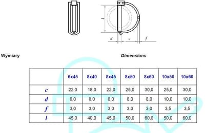 Argip - Agrarische Pin - 10x60mm - Staal