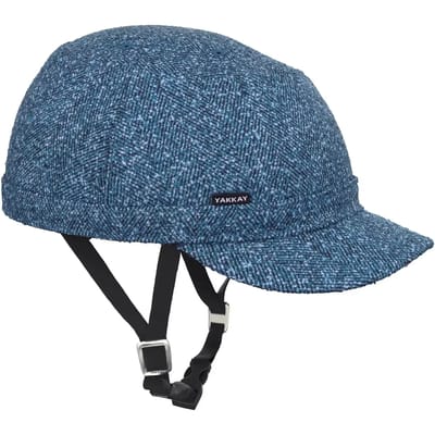Cover voor Yakkay helm - Paris Ocean Tweed - medium