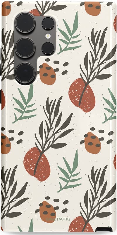 Casetastic Hoesje Geschikt voor Samsung S24 Ultra - Stijlvolle Beschermende Duo-layer Case - Zongetint