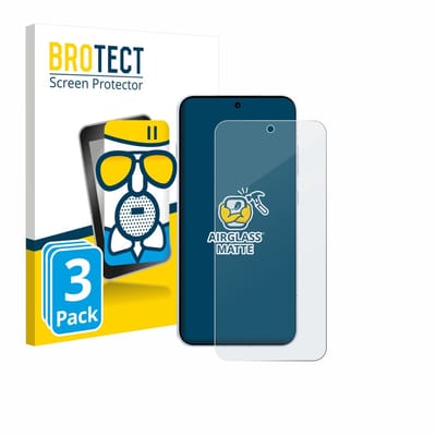BROTECT - Screenprotector voor Oppo Find X8s 4G - Folie Beschermfolie Beschermglas matte 3 Stuks