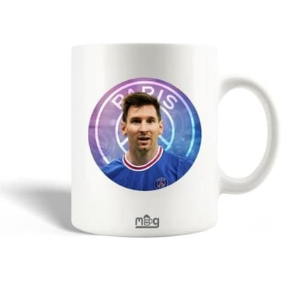 Mug en Céramique Lionel Messi PSG Paris Saint Germain Transfert