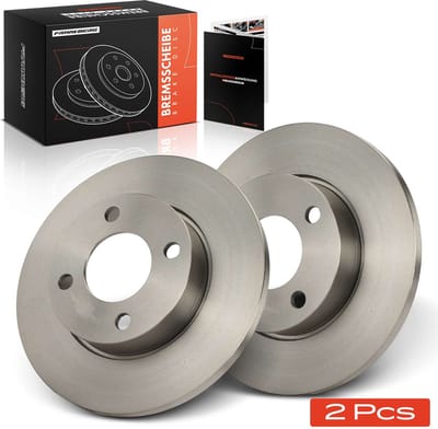 Frankberg 2x Remschijven Vooras voor Audi 100 Avant 80 90 16L