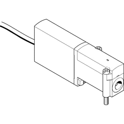Festo 3/2 NC Monostabiele Lucht Magneetventiel Aansluitplaatmontage 400l/min -0.9 - 8bar/-13 - 116psi - 525177