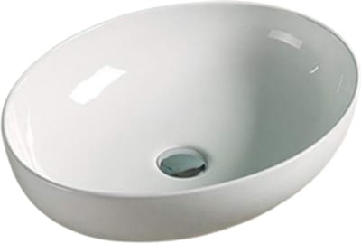 Aprosini-Waskom-Sanimex Design-Keramiek-Hoogglans-Wit
