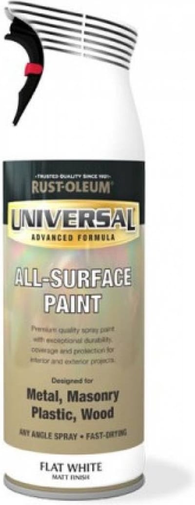 Rust-Oleum Universal - Spuitbus Zwart Hoogglans