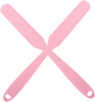 Wax Spatels - Ontharingsstokjes Harsen - Gladde Huid Verkrijgen - Hittebestendig Siliconen - 24 cm - Roze