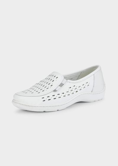 Schoenen met verwisselbaar voetbed - wit - Gr. 40 van Goldner Fashion