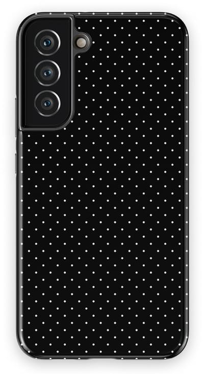 Micro Dots Tough Hoesje Samsung Galaxy S22 Plus | Geschikt Voor Mag | Stippen Motief Backcover Samsung Galaxy S22 Plus Mono Chic