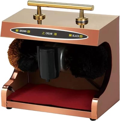 Automatische Schoenpoetser - Elektrische Borstel - Schoenen Polijsten - Automatische Inductie - 380x210x290mm - Zwart