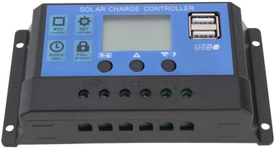 Cosensi - Dailygoods - 60A Zonnepaneel Batterij Laadregelaar met USB-poorten