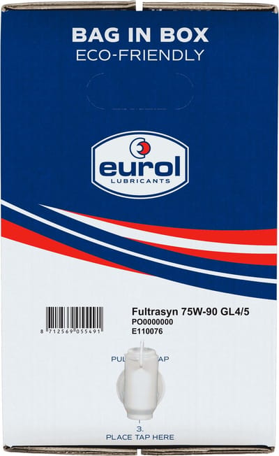 Eurol Fultrasyn 75W90 Gl4/5 Bag-In-Box 20L