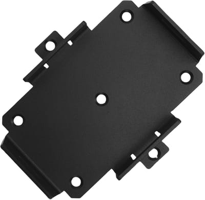 Batterijhouder - Accubak - Veilige Opslag - Verstelbare Bevestiging - 6.5 x 5.51 inch - Aluminium