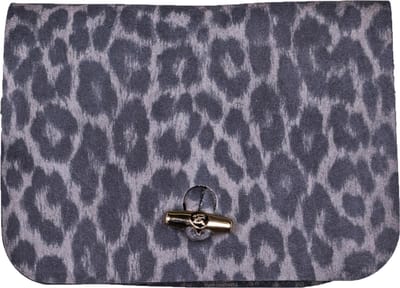 b.belt Leren Gordeltas Leony Beltbag Anthracize / Black Grijs Veelkleurig