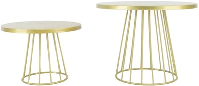 VT Goods - Multifunctionele Taartstandaard - Elegant Ontwerp - Goudkleurig - Perfect voor Bruiloften en Verjaardagen - 3 Niveaus - Taartstandaard vo...