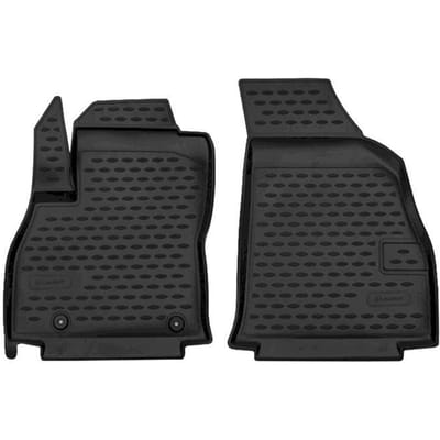 Tapis De Sol En Caoutchouc 3D - J&;J AUTOMOTIVE - Citroën Nemo 2007-2019 - Noir - Sur Mesure - Antidérapant noir