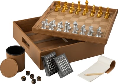 J-Line speeldoos - hout - bruin