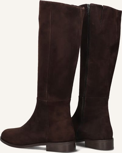 Notre-V 3496 Laarzen - Suède - Dames - Bruin - Maat 37
