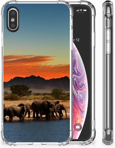 Apple iPhone X | Xs Case Anti-shock Olifanten