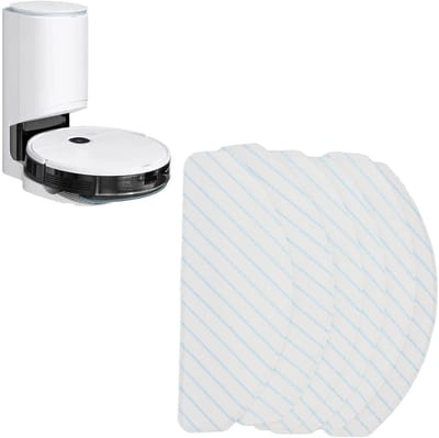 Dailygoods- Mopdoek 6 Stuks - Vervangende Dweildoeken - Wasbare/Reinigingspads - Herbruikbare Accessoires - Stofzuiger Onderdelen - Sterke Absorptie - Dweilpad