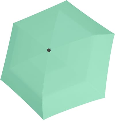 Doppler Fiber Mini Compact Zak paraplu 16 cm - 93cm Diameter - minit green