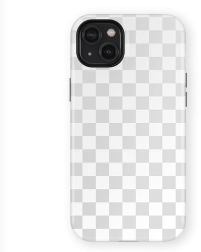Design Hoesje geschikt voor iPhone 14 Plus | Geschikt Voor Mag | Tiny Squares Checkered Print | Backcover geschikt voor iPhone 14 Plus Ivory Squares