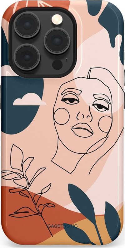 Casetastic Hoesje Geschikt voor Apple iPhone 15 Pro Magsafe - Stijlvolle Beschermende Duo-layer Case - Zachte contour