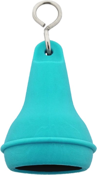 CombiCraft Hotel sleutelhanger Mayfair met open onderkant 41x70mm turquoise - 10 stuks