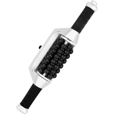 Oplaadbare Roller voor Spierlichaamsontspanning Hoge Frequentie Rollende Massage Anti-Cellulitis Lichaamsvormende Afslankmachine black