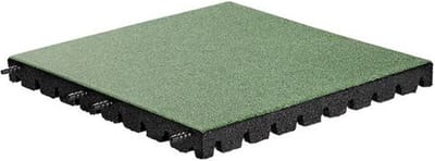Granuflex Rubber tegel met pen- en gat verbinding EPDM - Groen - 50x50 cm – 55mm