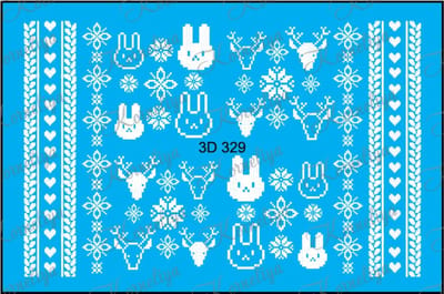 Korneliya 3D Waterdecal - 3D 329