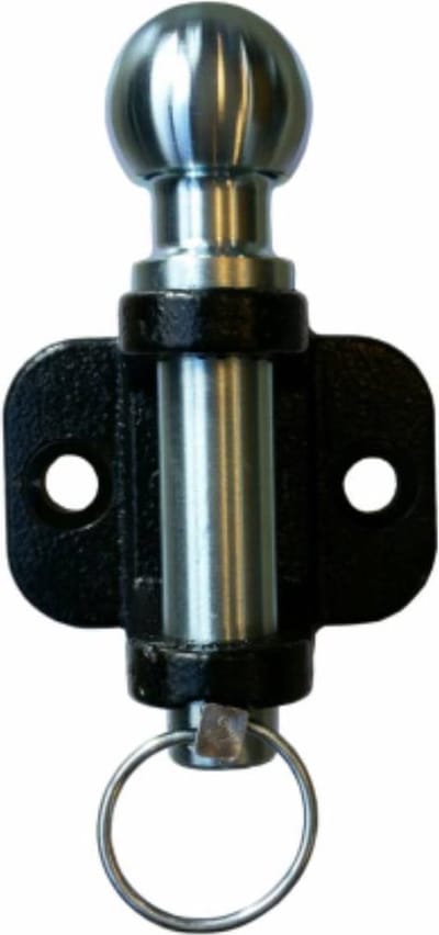 kogelbout recht 3T - koppelkogel met flens 50 mm - trekhaak kogel - trekkogel