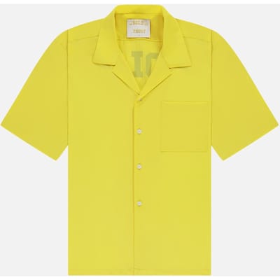 In Gold We Trust Unisex The Beach Yellow Maat: XS | Overhemden Outlet | Unisex | Geel