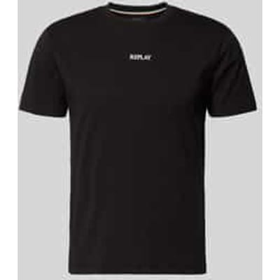 T-shirt met ronde hals en logo