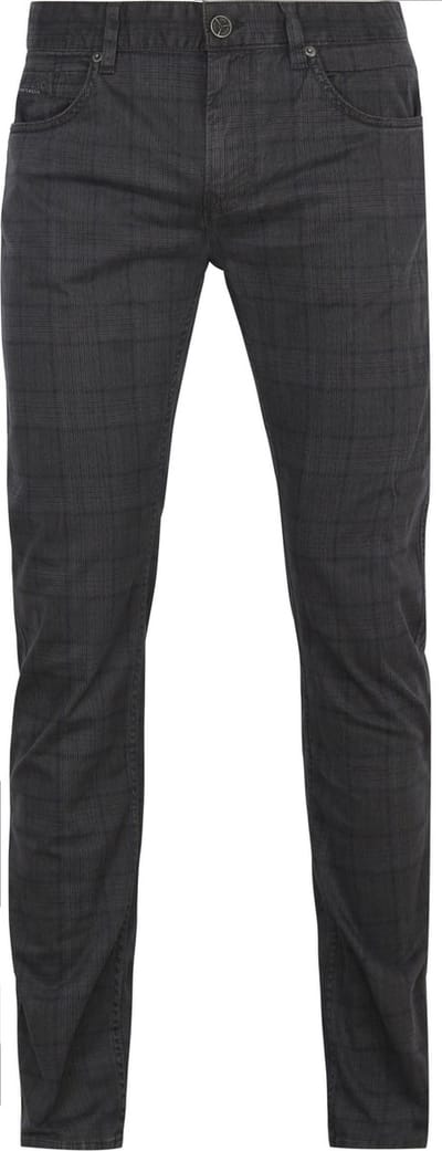 PME Legend - Nightflight Ruit Grijs - Heren - Maat W 29 - L 32 - Modern-fit