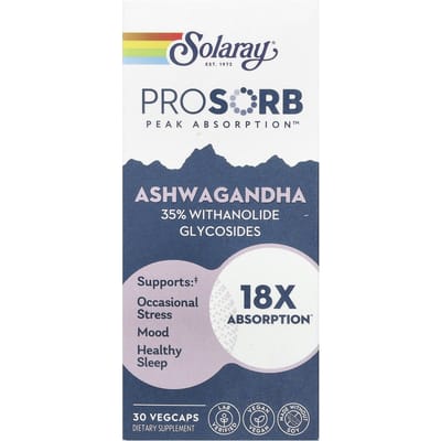 Ashwagandha, 240Mg, 30 Plantaardige Capsules