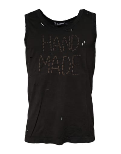 Handgemaakte Versleten Tanktop