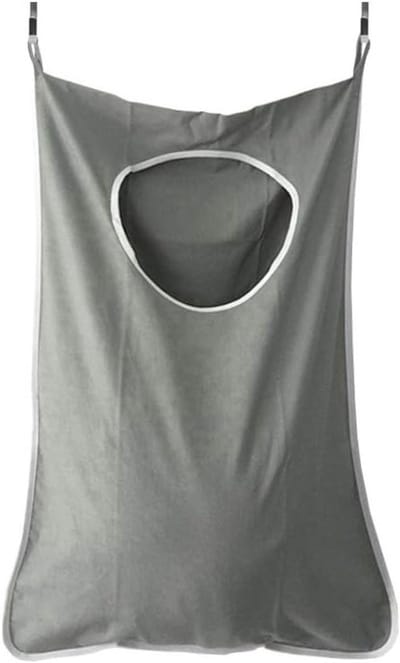 Grote Hangende Wasmand, Vouwbare Waszak, Deurhanger voor Vuile Kleding met Twee Installatiemethoden en Ruimtebesparend Ontwerp