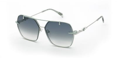 Blumarine UBM236S Palladio lucido c/parti verde 57/14/135 WOMAN Brilmonturen