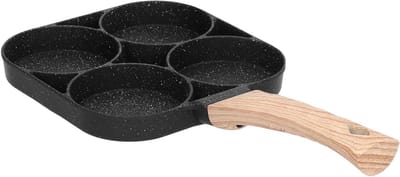 Pannenkoekenpan - Koekenpan - Ontbijt maken - Antiaanbaklaag - Ovenbestendig - Zwart